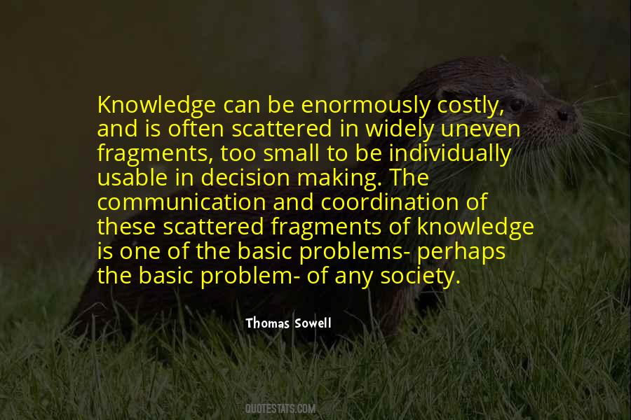 Knowledge In Society Quotes #97621