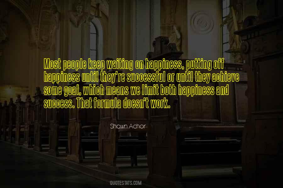 Success Waiting Quotes #1606987