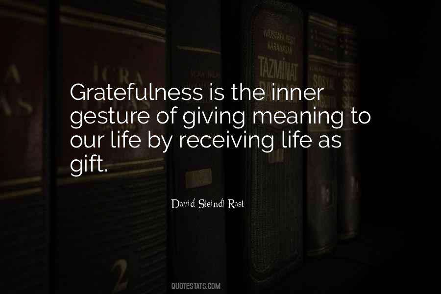 Receiving Gratitude Quotes #1366738