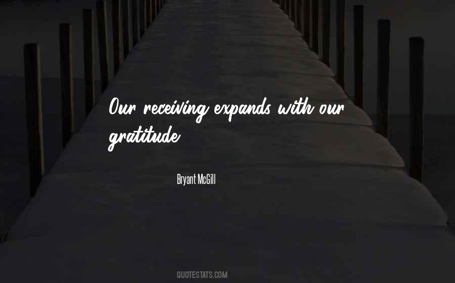 Receiving Gratitude Quotes #1673940