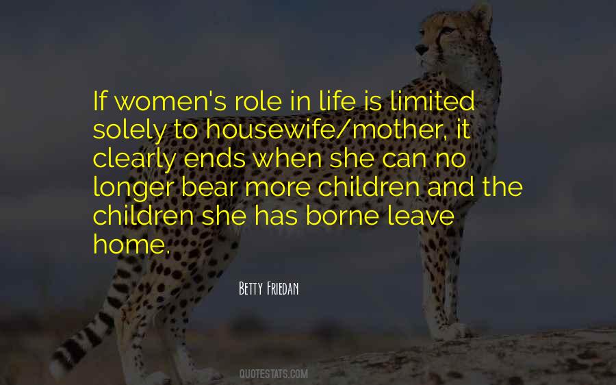 Mother Role Quotes #1105315