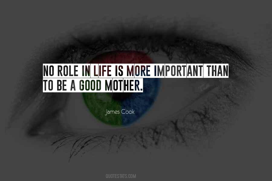 Mother Role Quotes #179854