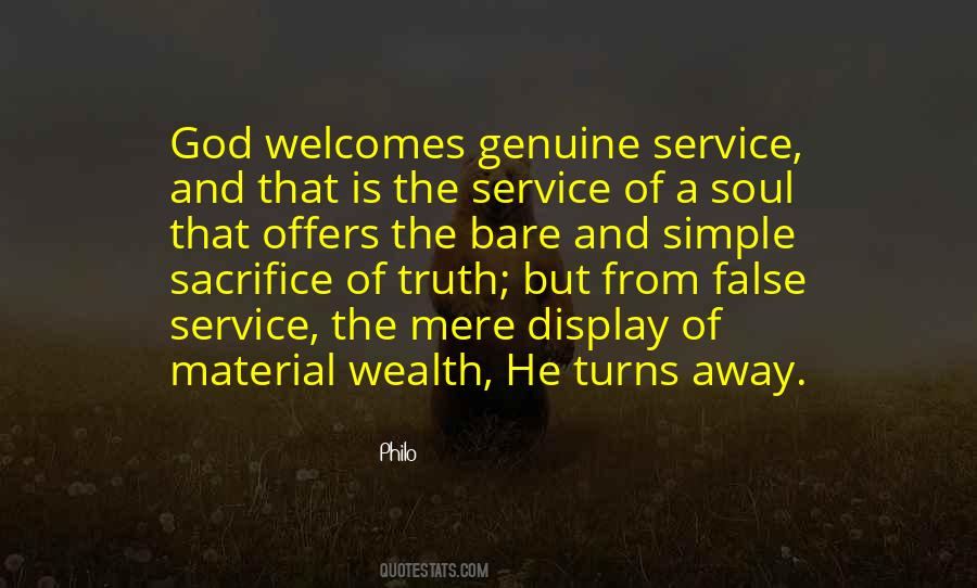 God Service Quotes #1069858