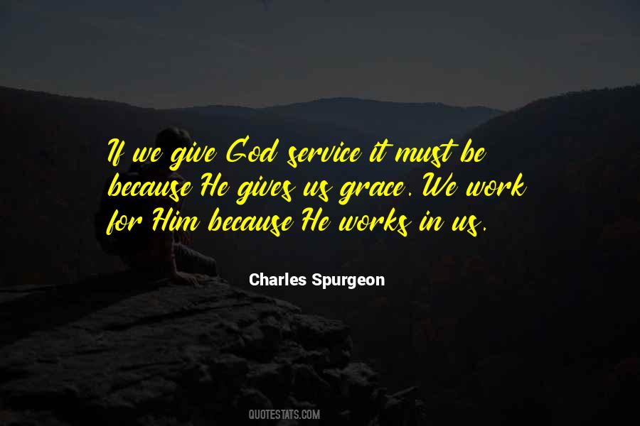 God Service Quotes #1799874