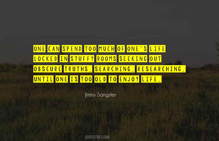 Life Is To Enjoy Quotes #266831