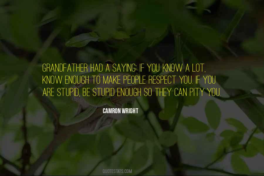 If You Are Stupid Quotes #832157