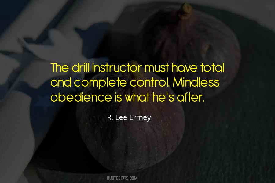 Drill Instructor Quotes #433245