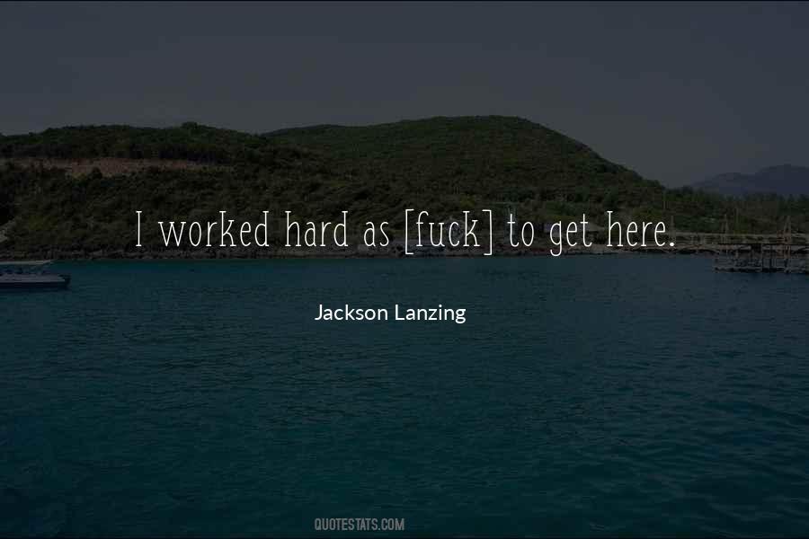Determination Hard Work Quotes #1596188