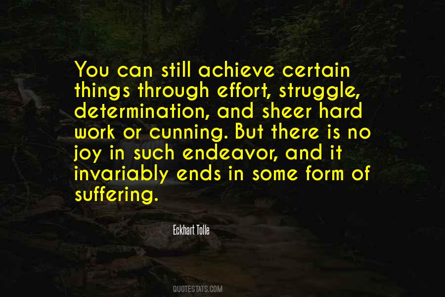 Determination Hard Work Quotes #1623287