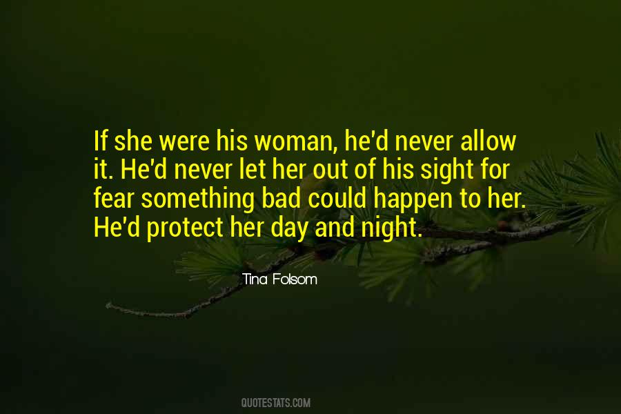 His Woman Quotes #1385546