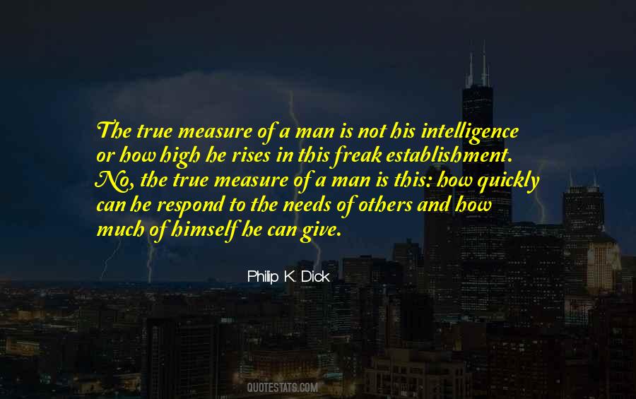 Quotes About The Measure Of A Man #291784