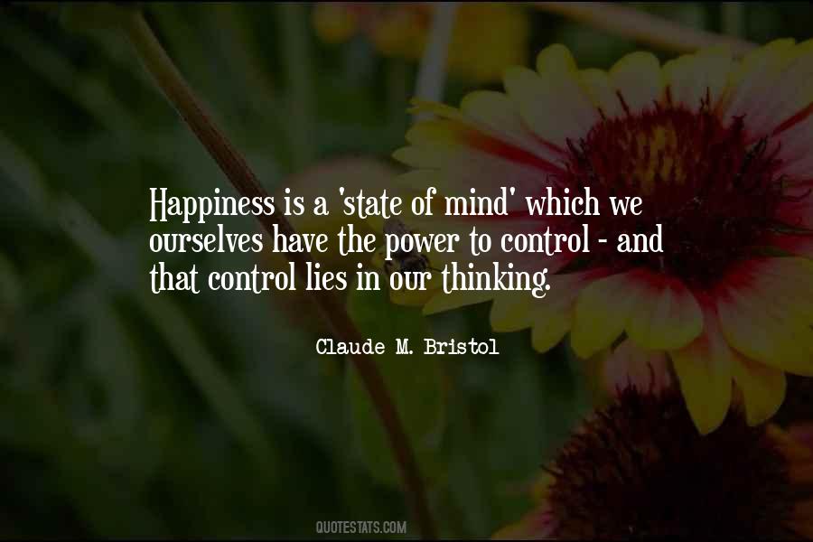 In Control Of Your Happiness Quotes #40222