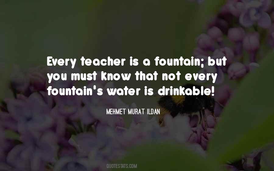 Drinkable Water Quotes #914003