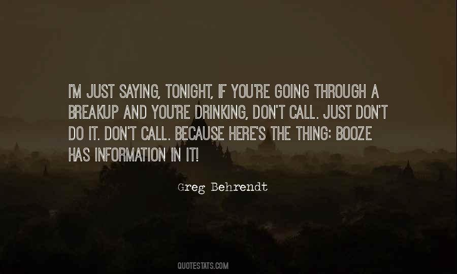 Drinking Booze Quotes #412189