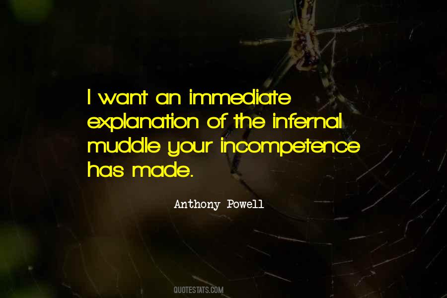Your Incompetence Quotes #520616