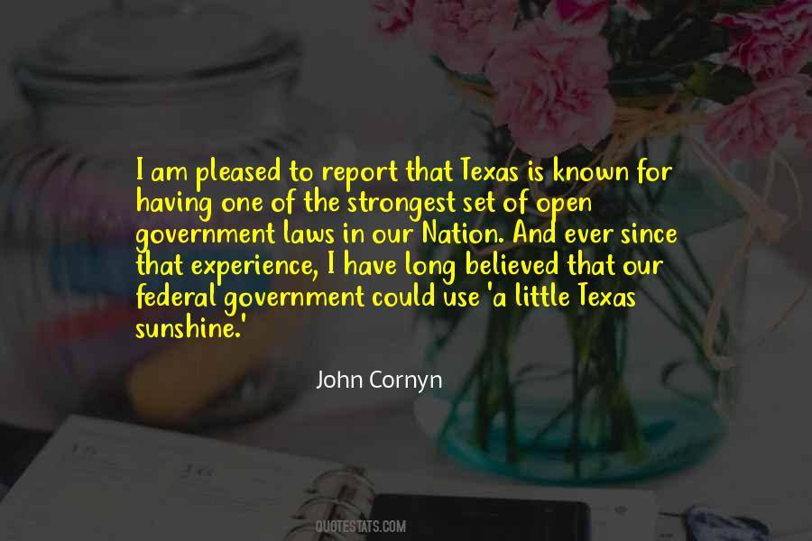 We Are A Nation Of Laws Quotes #1516773