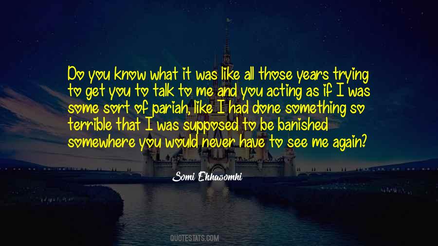 I Like To Talk To You Quotes #1030219