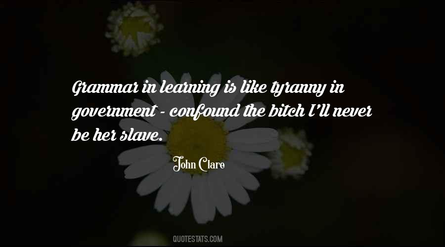 Learning Grammar Quotes #1565338