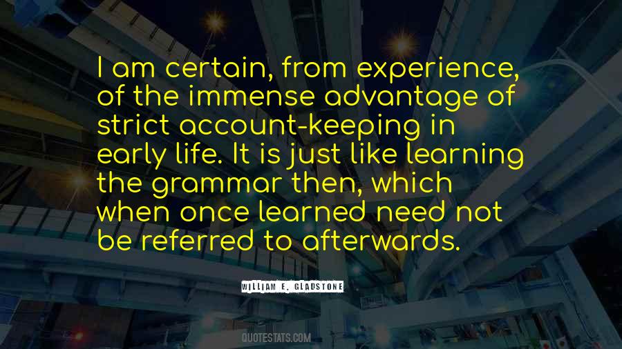 Learning Grammar Quotes #98441