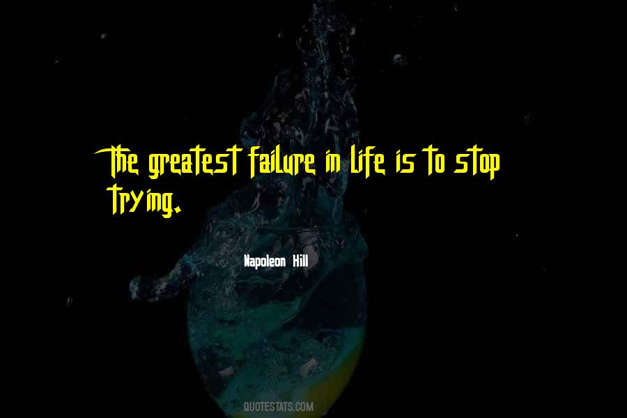 Failure Life Quotes #27182