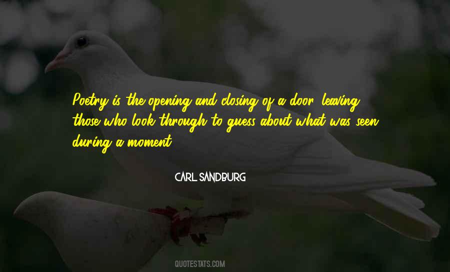 Door Closing Quotes #267346