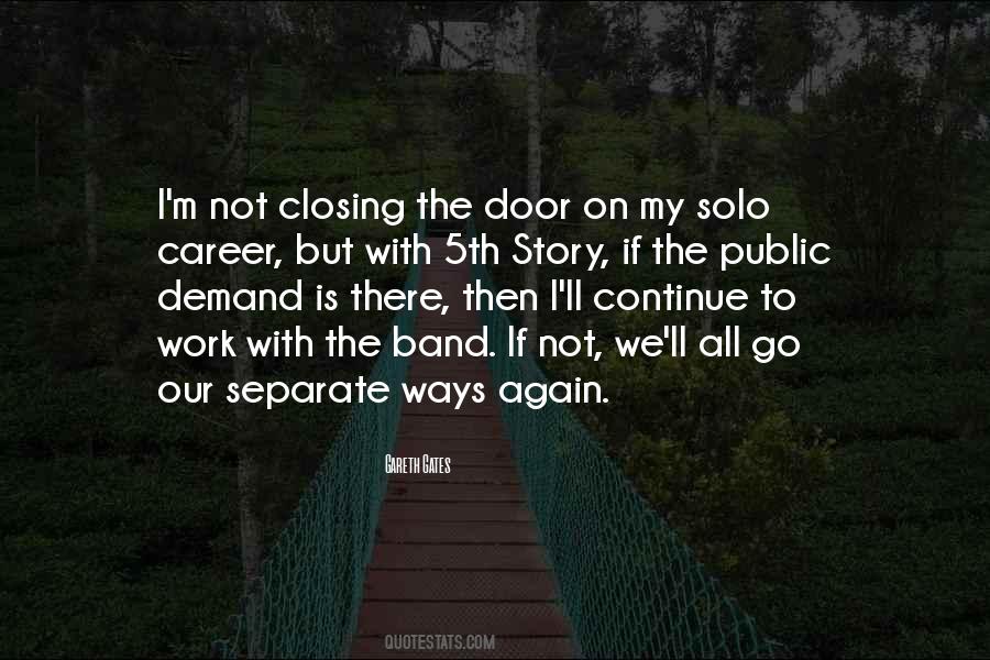 Door Closing Quotes #315851