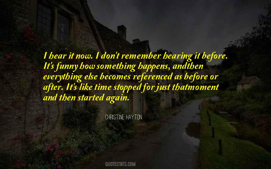 It Happens Again Quotes #610649
