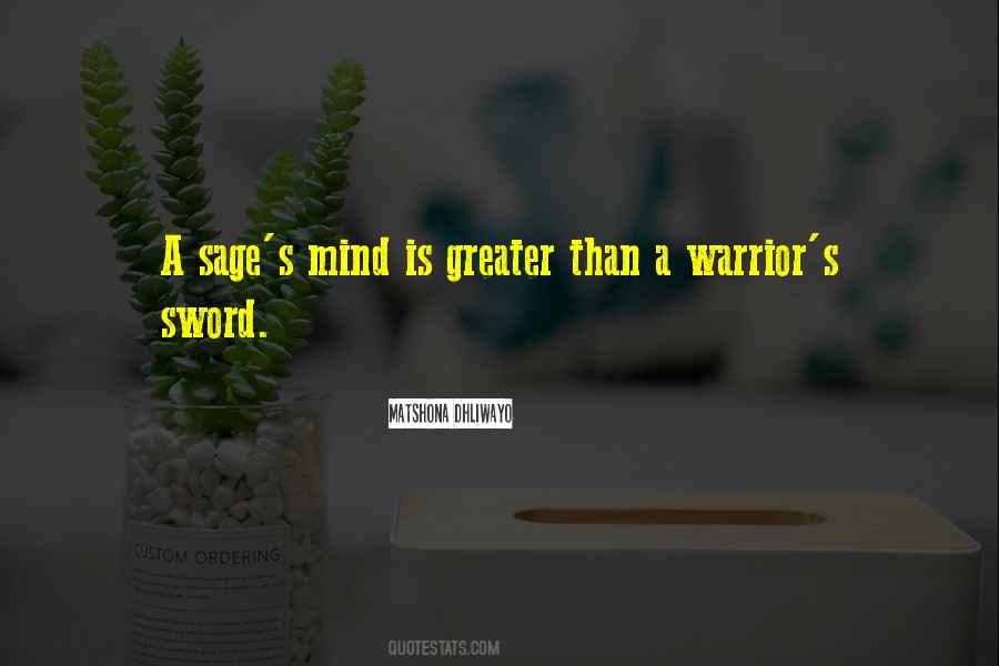 Warrior Wisdom Quotes #1543942