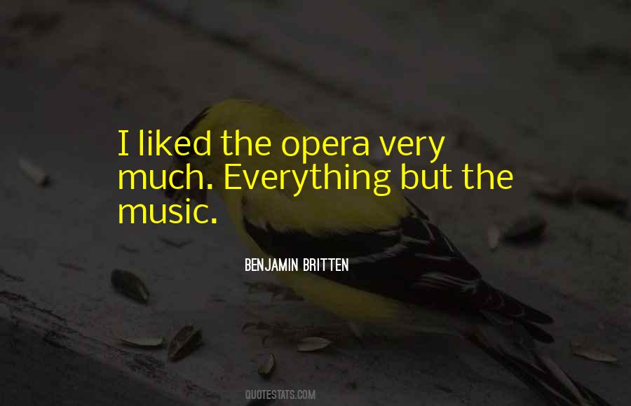 Opera Music Quotes #1016419