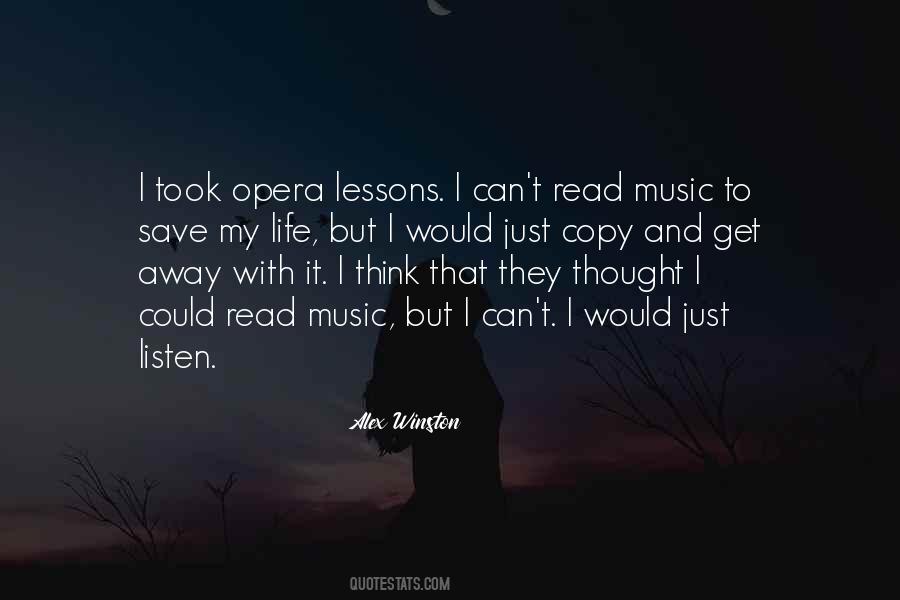 Opera Music Quotes #724836