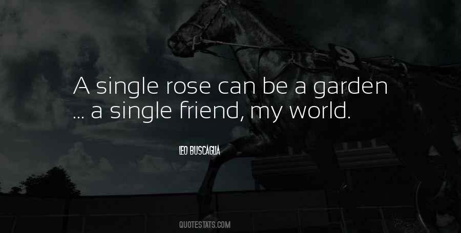 One Single Rose Quotes #1029317