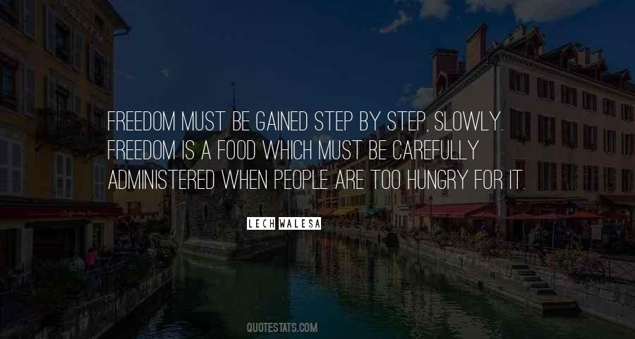 Food Freedom Quotes #1088690