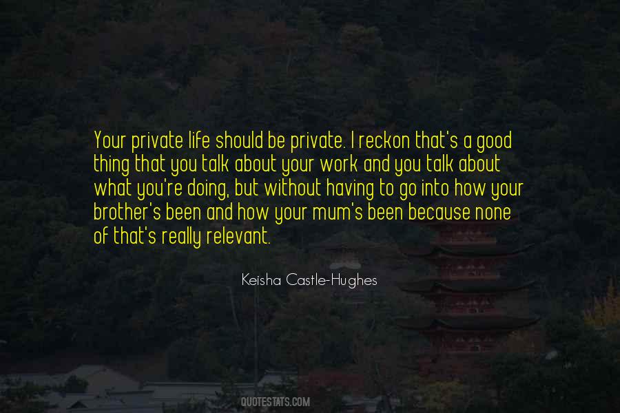 Be A Good Brother Quotes #376795