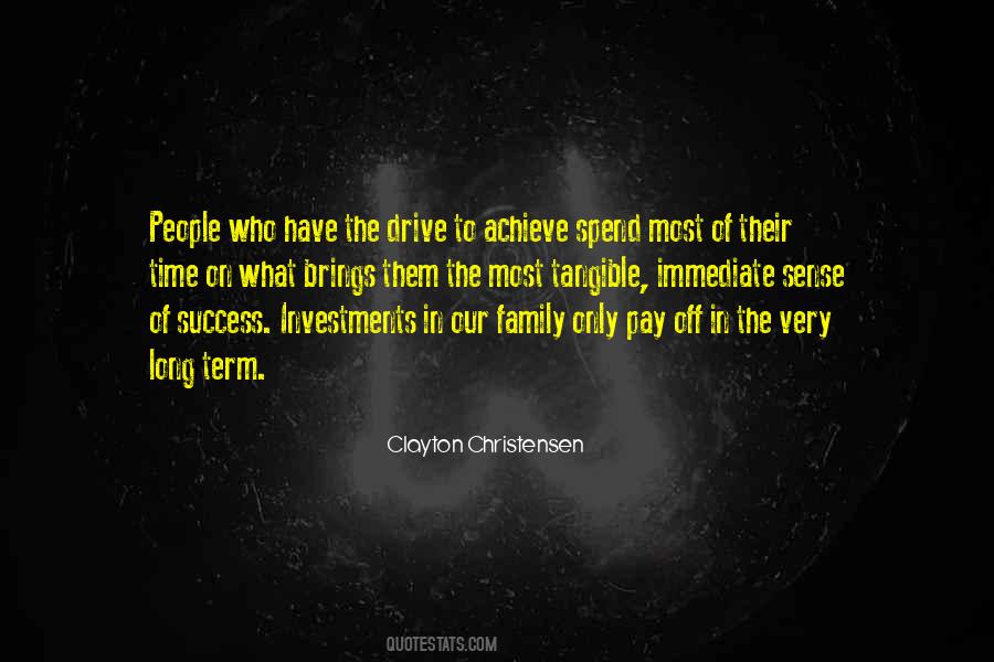 Drive For Success Quotes #1495356