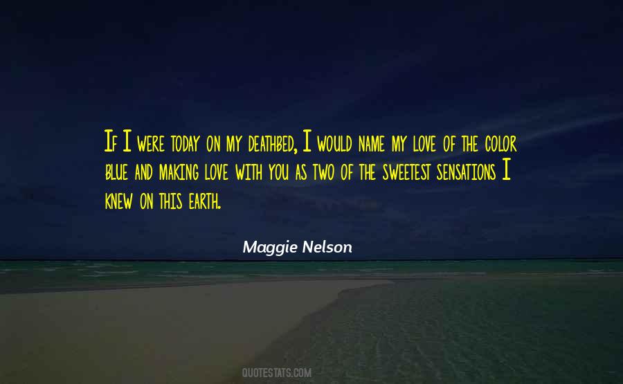 Love Blue Quotes #68125