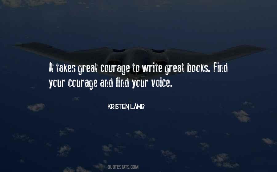 Find Courage Quotes #27483