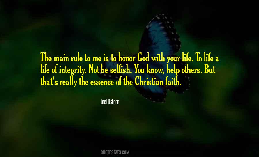 Honor God Quotes #1355756