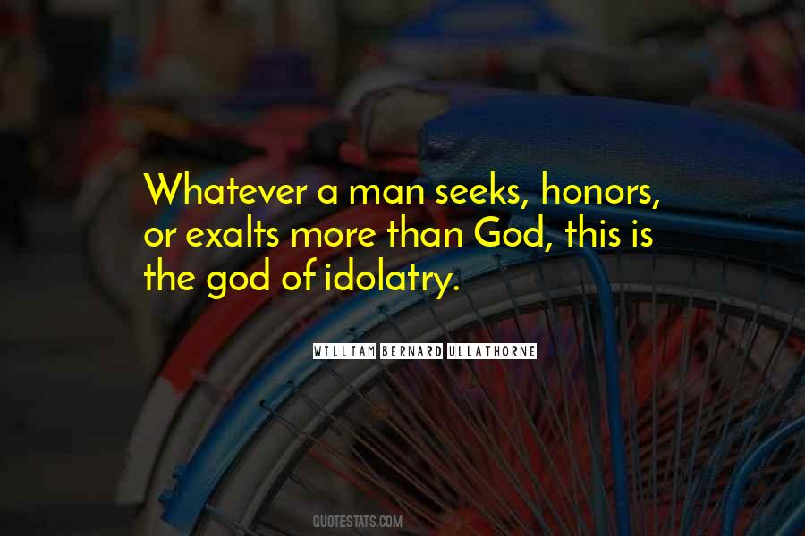 Honor God Quotes #14604
