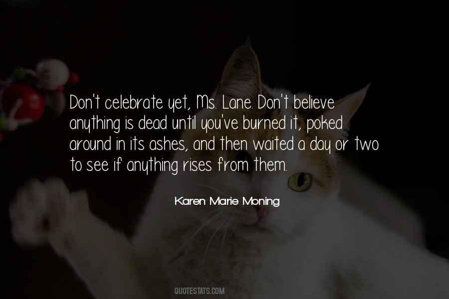 Nothing To Celebrate Quotes #43745