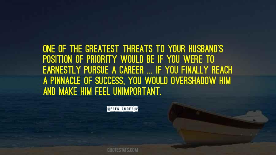 Pursue Your Career Quotes #1197086