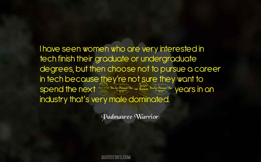Pursue Your Career Quotes #89762