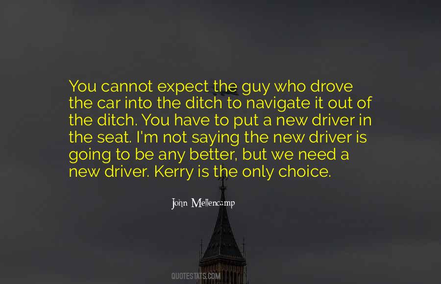Driver Seat Quotes #1098526