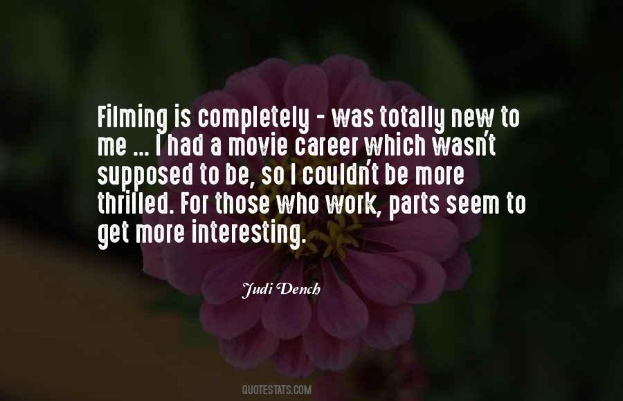 Quotes About New Careers #1515575