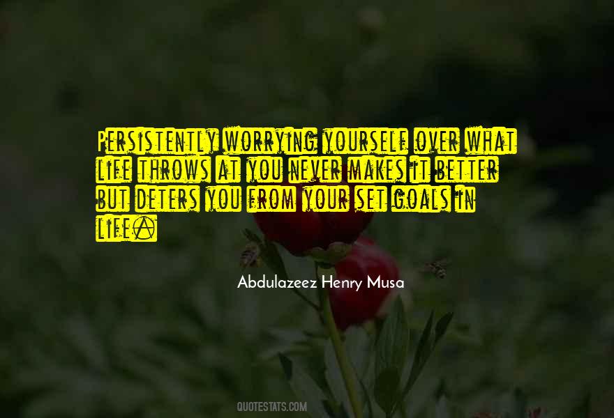Set Goals For Yourself Quotes #504986