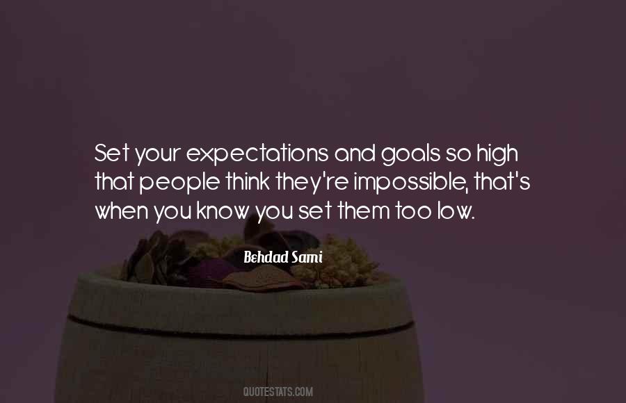 Set Goals For Yourself Quotes #80265