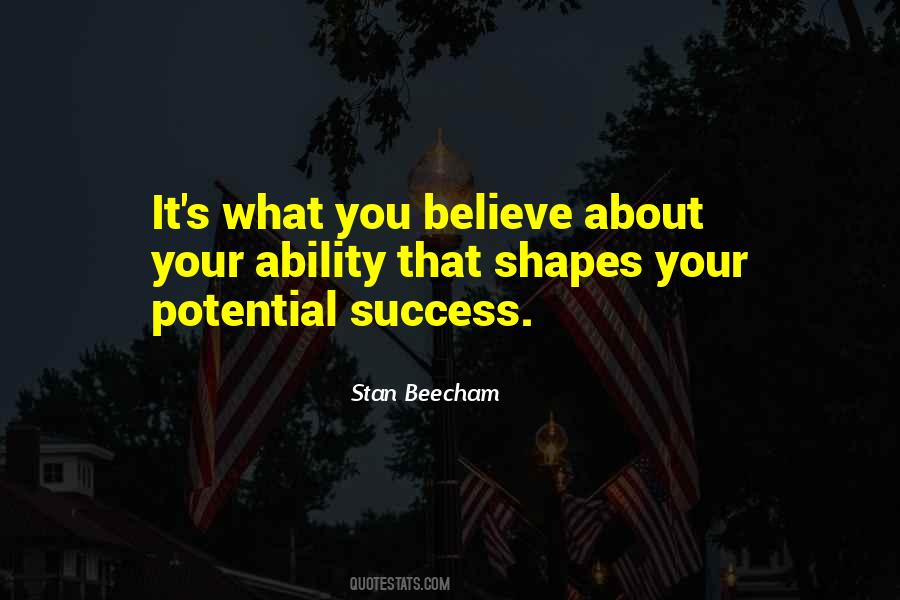 Believe In Yourself Success Quotes #1640769