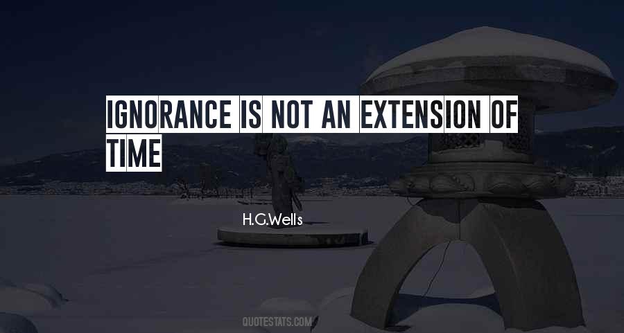 Extension Of Time Quotes #803865