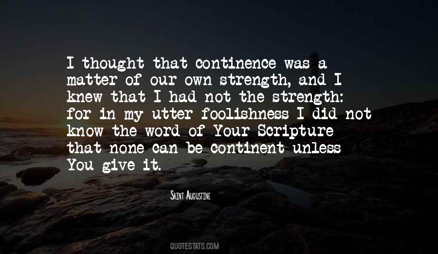 Your My Strength Quotes #1251097