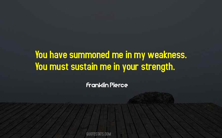 Your My Strength Quotes #1724