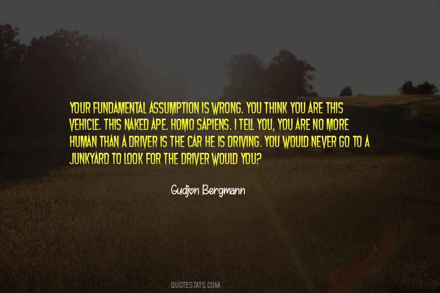 Driving The Wrong Way Quotes #835209